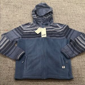 LIV OUTDOOR kids' hooded fleece jacket 10/12
